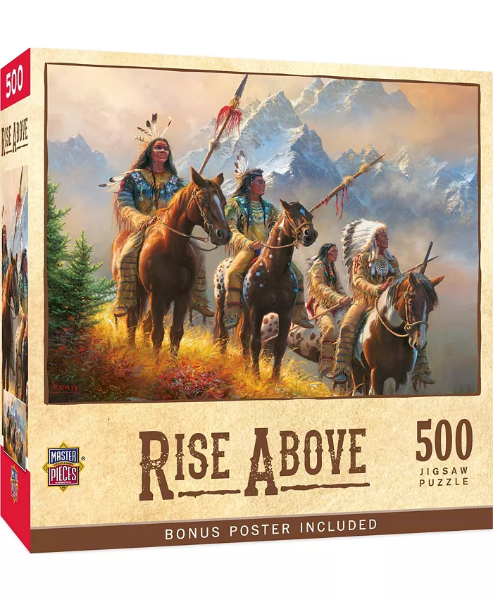 MasterPieces Puzzles MasterPieces 500 Piece Adult Jigsaw Puzzle - Rise Above - Mycitystee