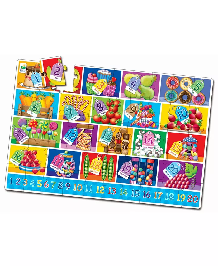 The Learning Journey Jumbo Floor Puzzles- Numbers - Mycitystee