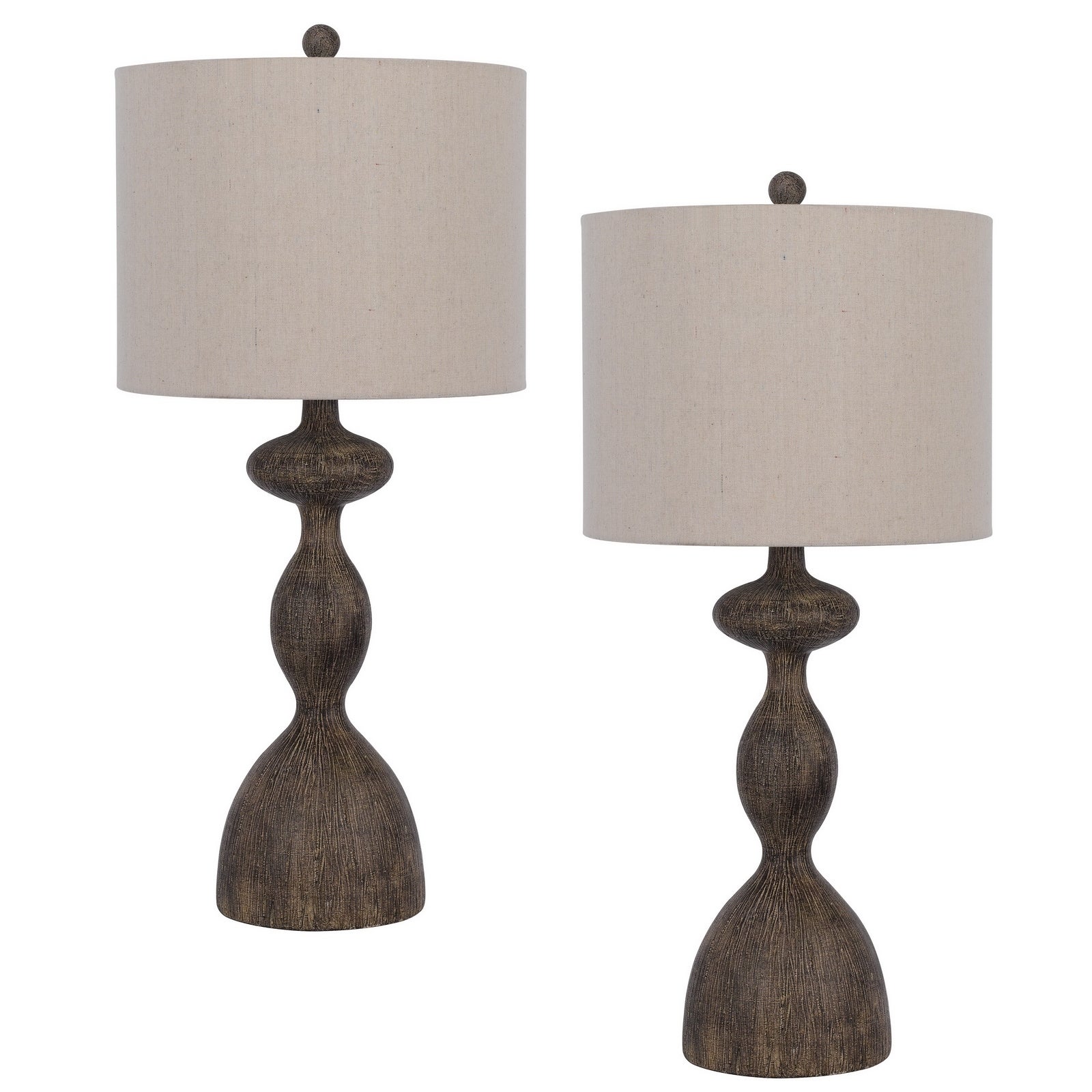 150W 3 way Nampa resin table lamp. Priced and sold as pairs. - Mycitystee