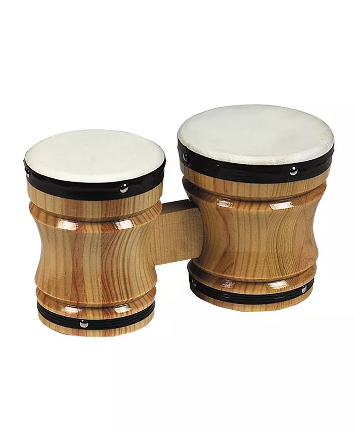 Rhythm Band Kiln-dried Hardwood Bongo Drums - Mycitystee