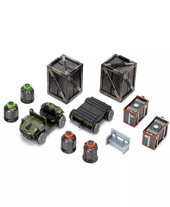 WizKids Games Starfinder Battles Planets of Peril Docking Bay Premium 11 Piece Set - Mycitystee