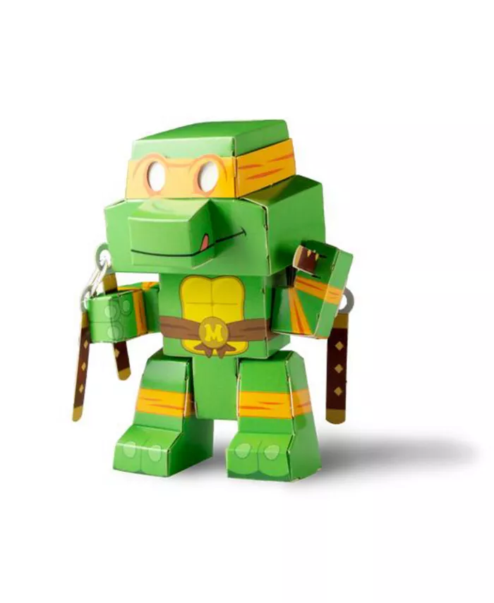 Cubles Teenage Mutant Ninja Turtles Michelangelo - A Buildable 3D STEM Toy - Mycitystee