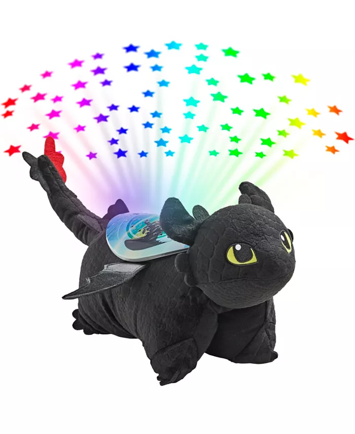 Pillow Pets Nbc Universal Toothless Sleeptime Lite Night Light Plush Toy - Mycitystee