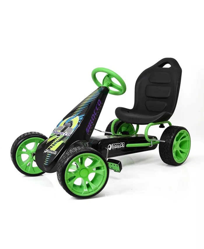 Hauck Sirocco Ride On Pedal Go Kart， Green - Mycitystee