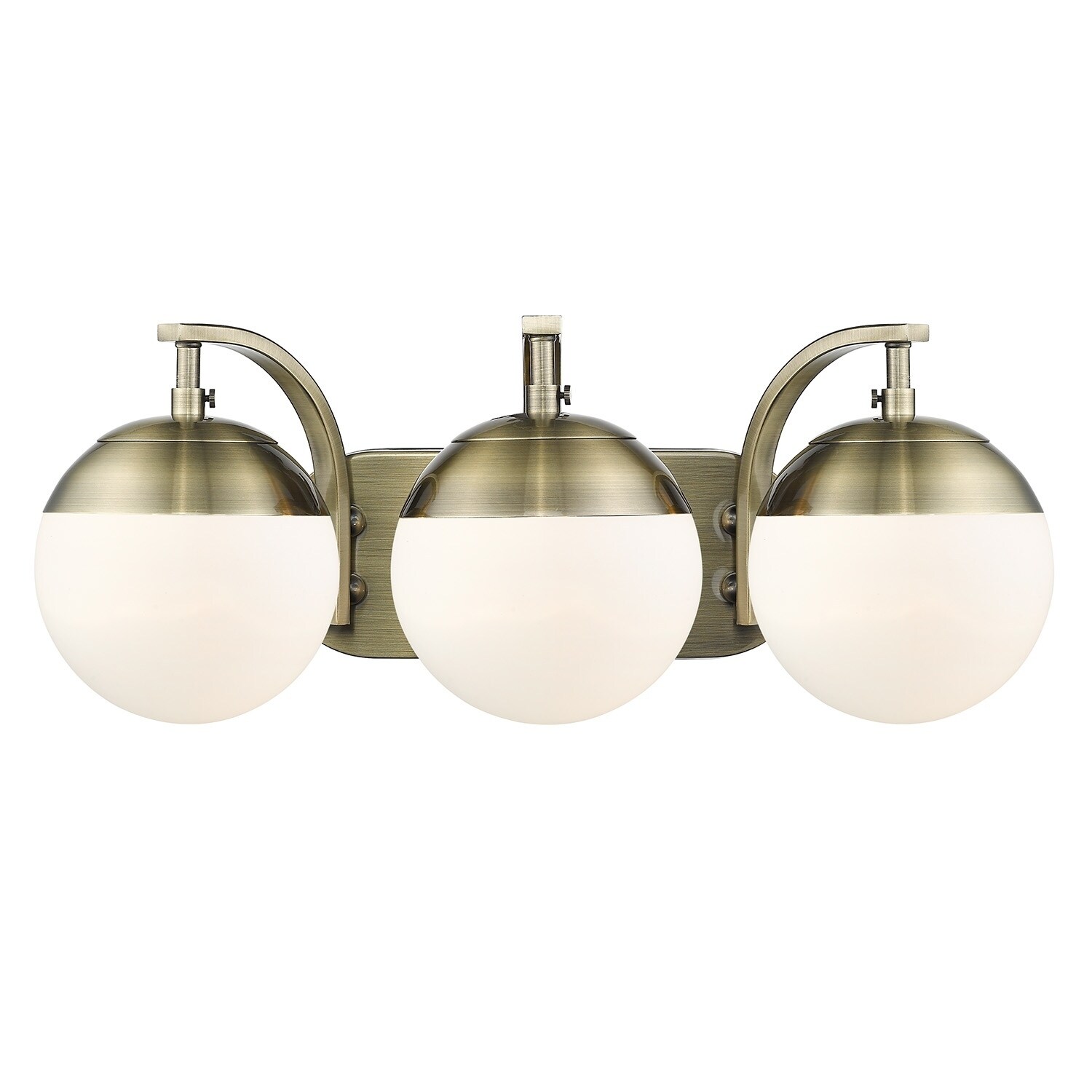 Carbon Loft Barton 3-light Opal Glass Bath Vanity - Mycitystee