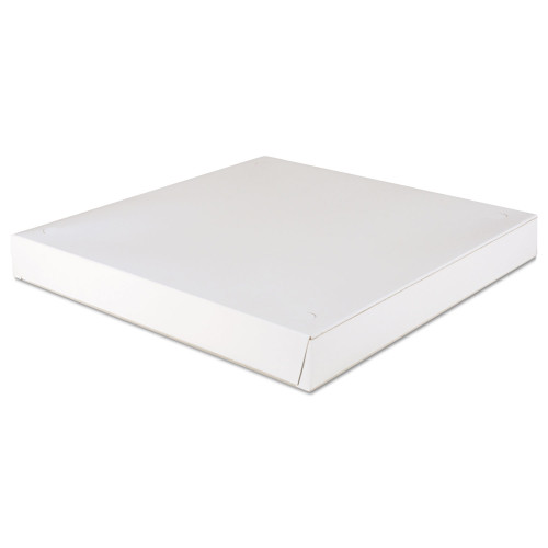 SCT Lock-Corner Pizza Boxes， 16 x 16 x 1.88， White， Paper， 100/Carton (1450) - Mycitystee