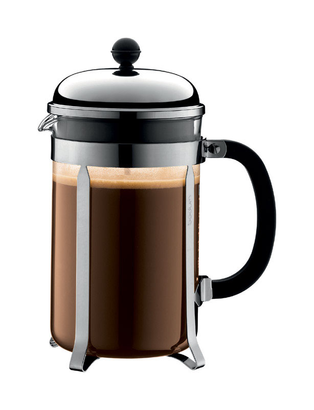 Bodum Chambord 51 oz Silver French Press - Mycitystee