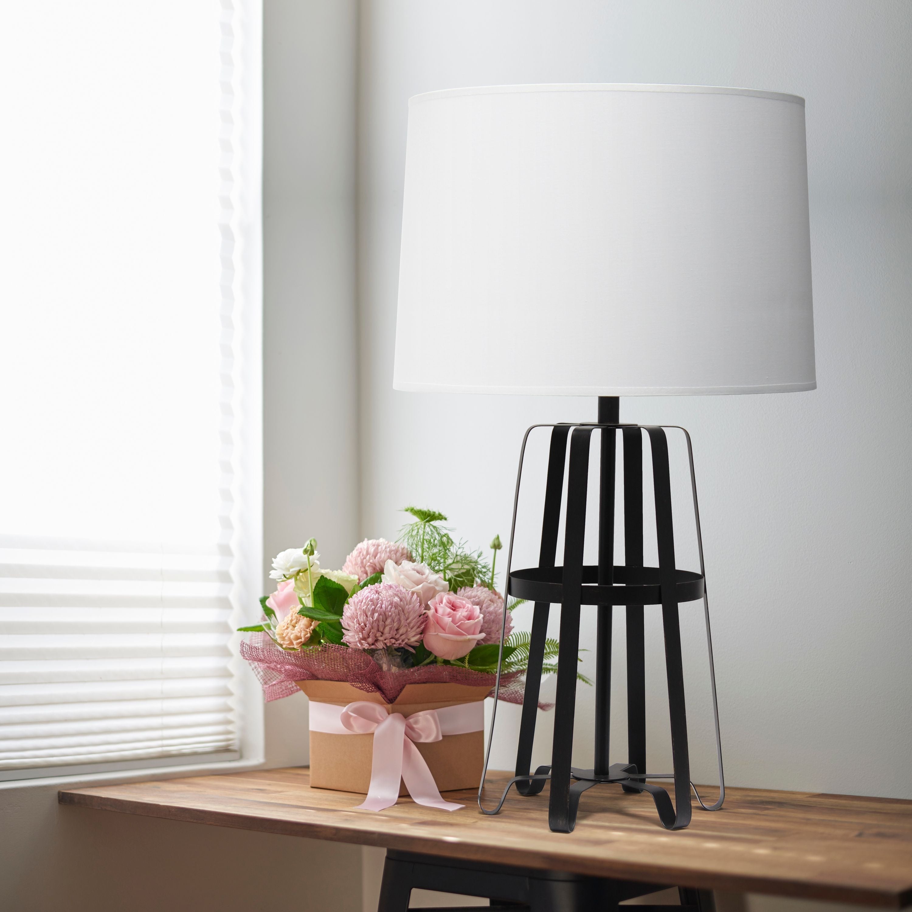 Lalia Home Stockholm Table Lamp， Oil Rubbed Bronze - Mycitystee