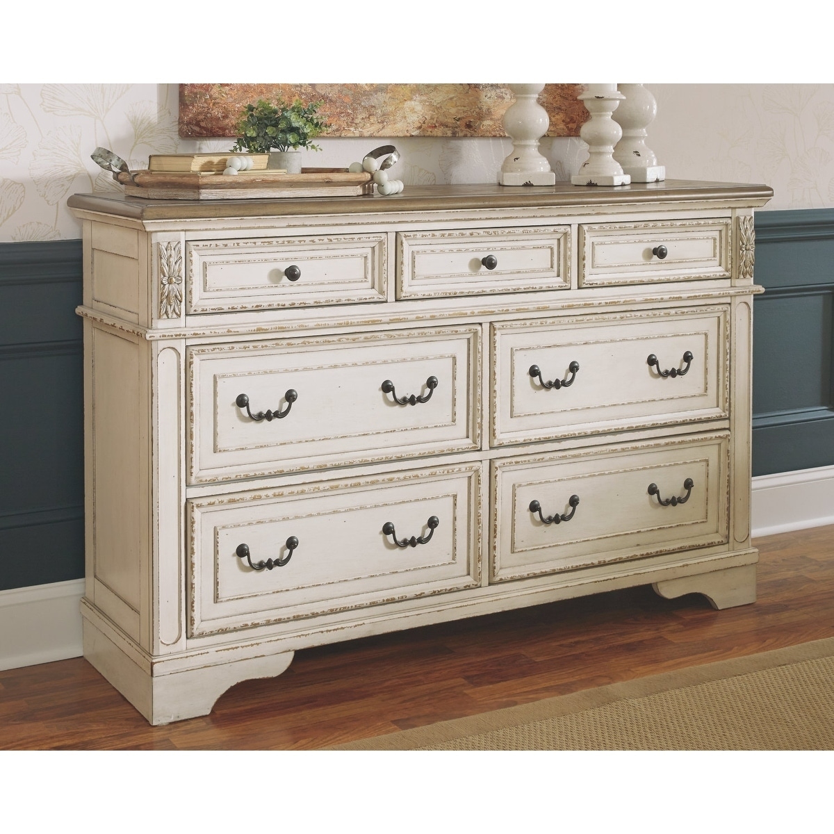 The Gray Barn Nettle Bank Off-white Wood Dresser - - 26450814 - Mycitystee