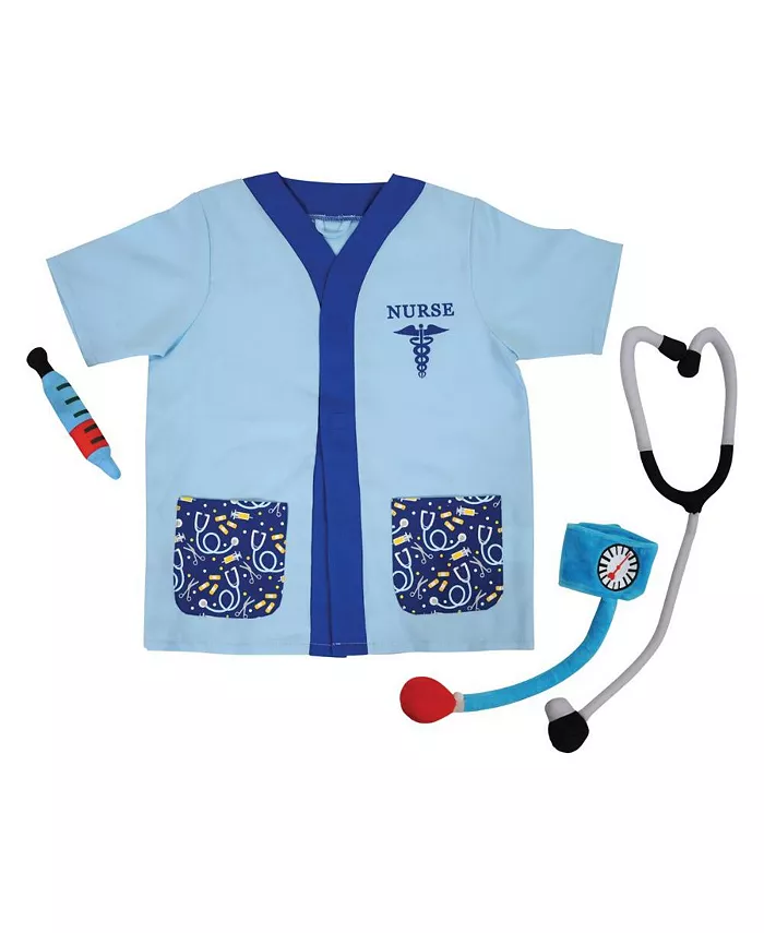 Kaplan Early Learning Company Nurse Costume - 4 Piece Set - Mycitystee