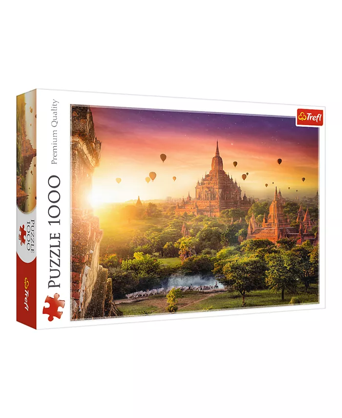 Trefl Red 1000 Piece Puzzle- Ancient Temple， Burma - Mycitystee