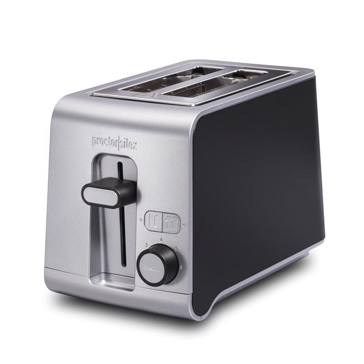 Hamilton Beach Proctor Silex Stainless Steel Silver 2 slot Toaster 7.6 in. H X 6.6 in. W X 10.7 in. - Mycitystee