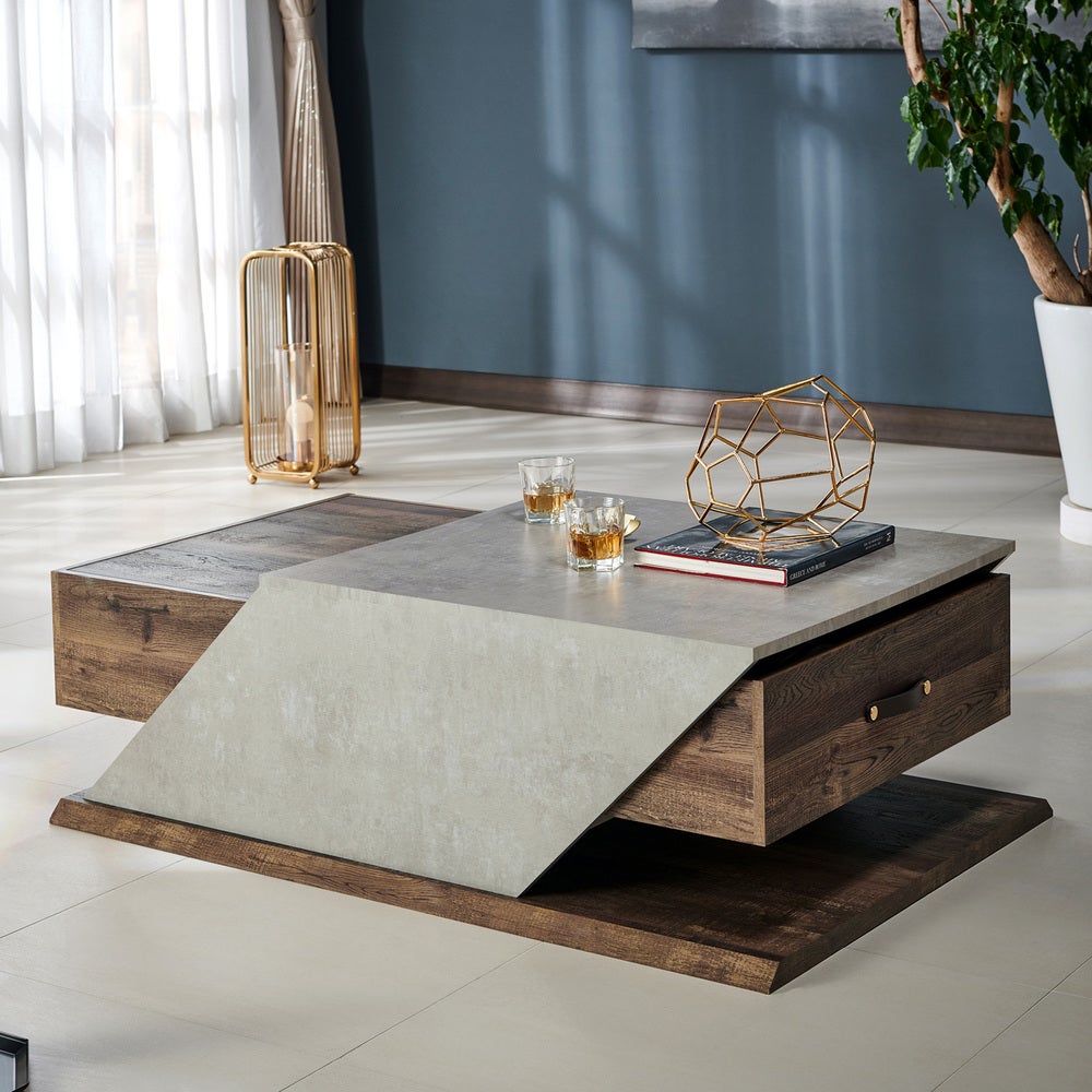 Furniture of America Soss 47-inch Lift-top Adjustable Coffee Table - Mycitystee
