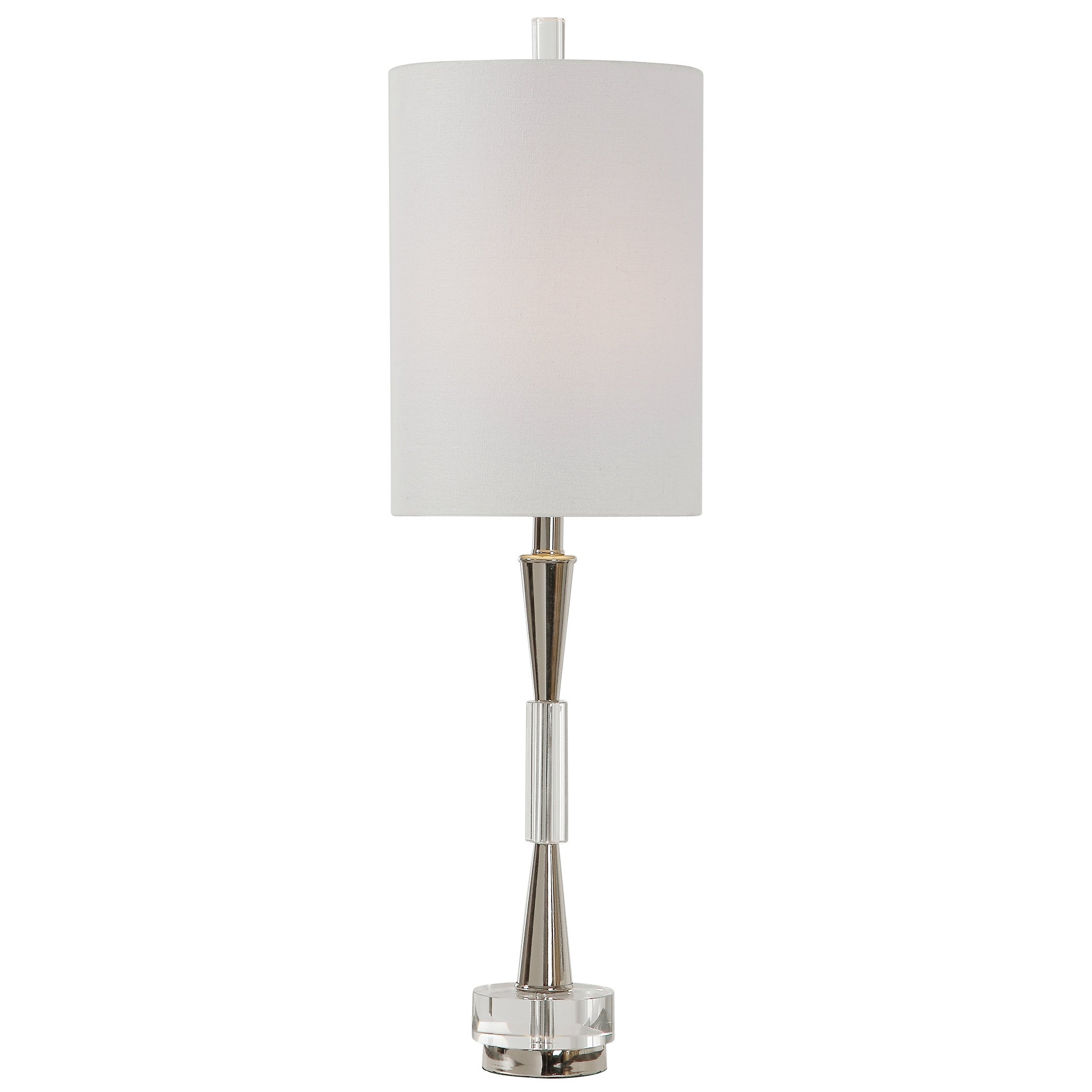 Uttermost Azaria Polished Nickel Buffet Lamp - Mycitystee