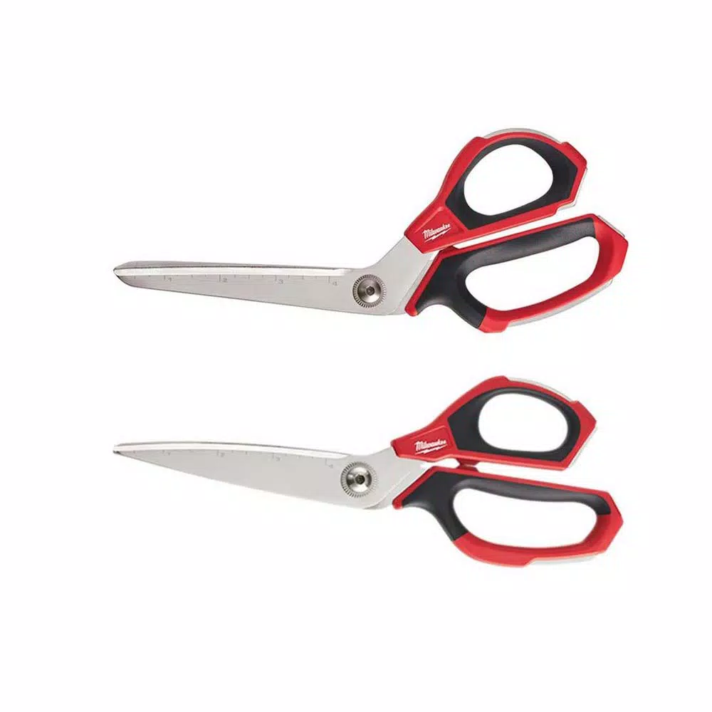 Milwaukee Jobsite Straight and Offset Scissors (2-Piece) and#8211; XDC Depot - Mycitystee