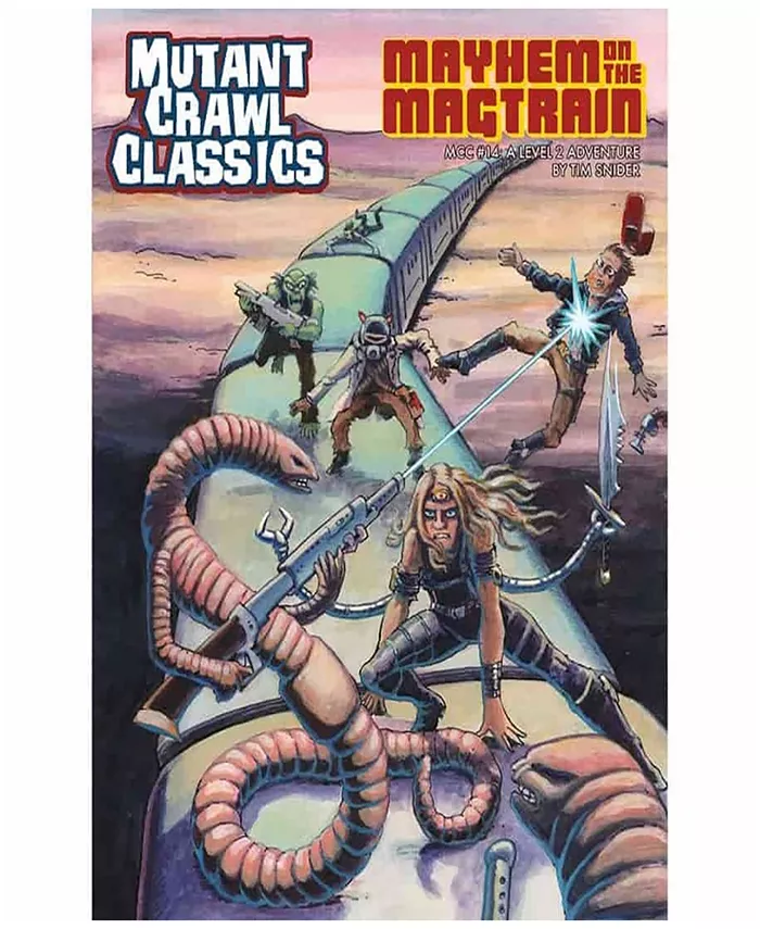 Goodman Games Mmc 14 Mayhem on the Magtrain Paperback Book， Level 2 Adventure - Mycitystee