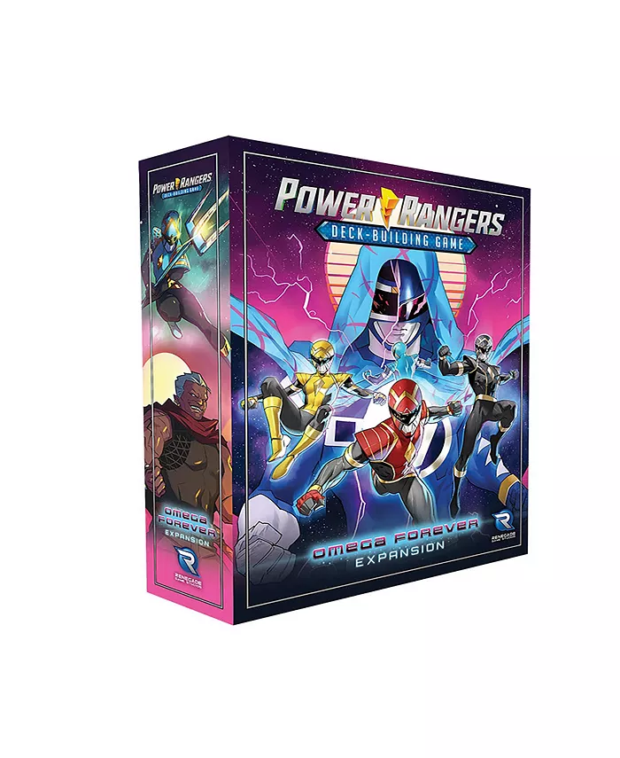 Renegade Game Studios Power Rangers Deck Building Game Omega Forever Expansion - Mycitystee