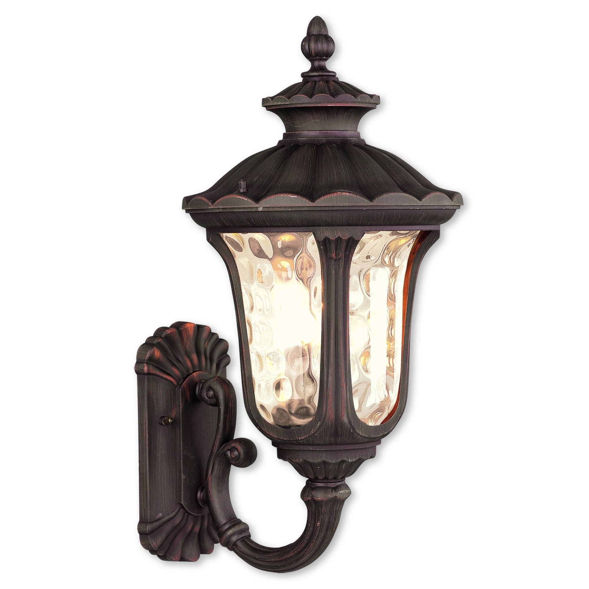 Livex Lighting Oxford Imperial Bronze 3-light Outdoor Wall Lantern - Mycitystee