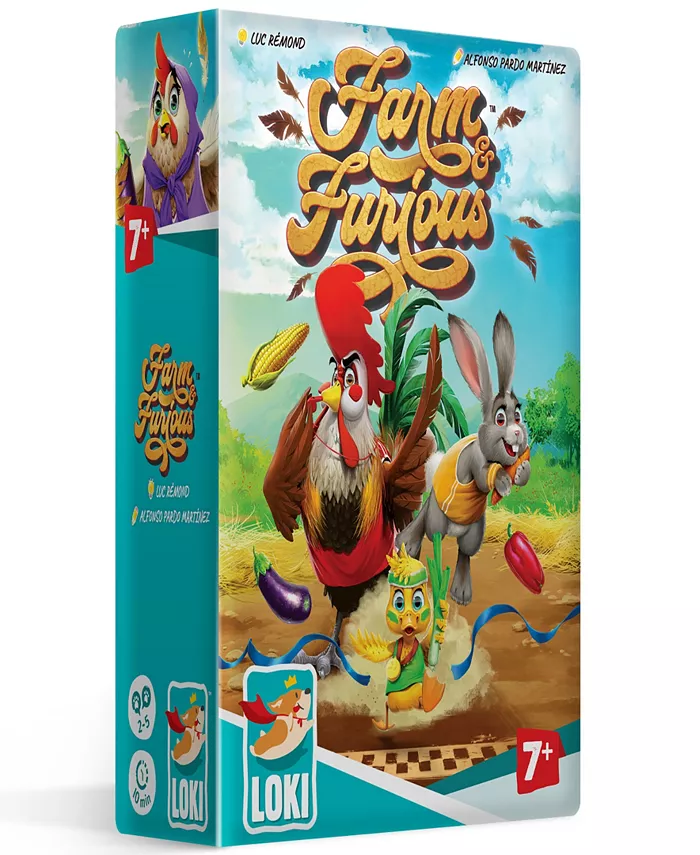 Loki Farm Furious Animal Racing Card Game - Mycitystee