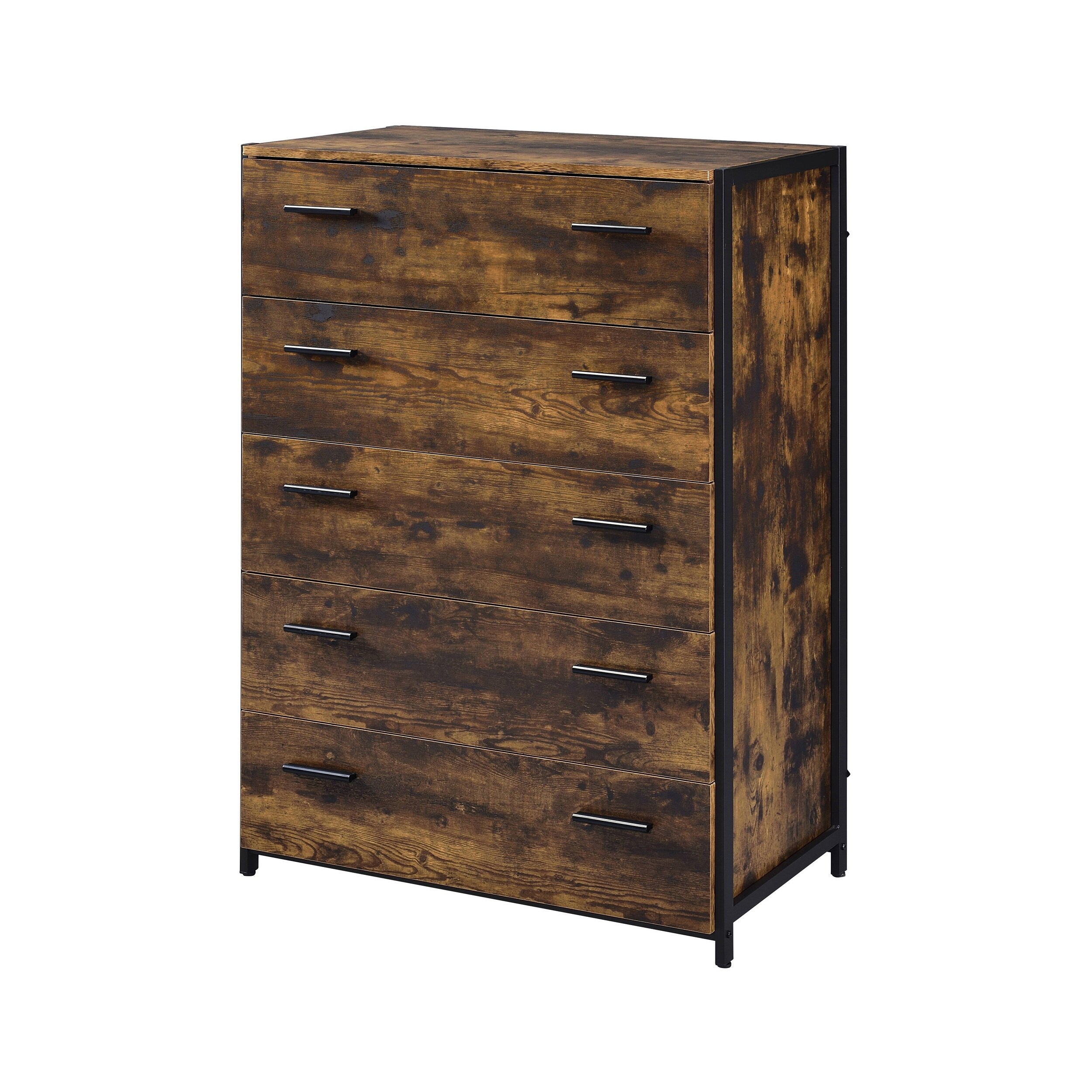 ACME Juvanth Chest in Rustic Oak and Black - - 34591824 - Mycitystee