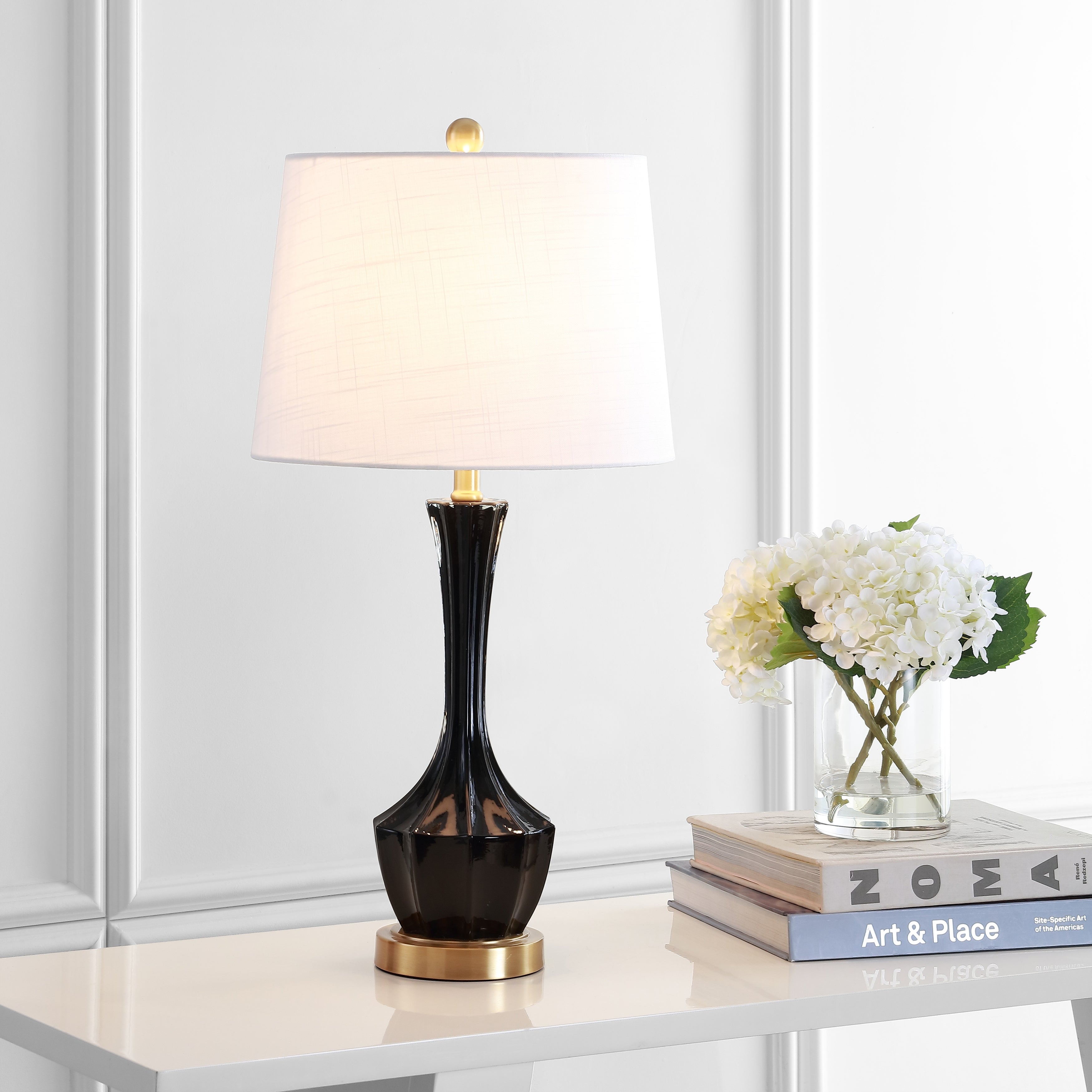 SAFAVIEH Lighting 28-inch Ronan LED Table Lamp - 14