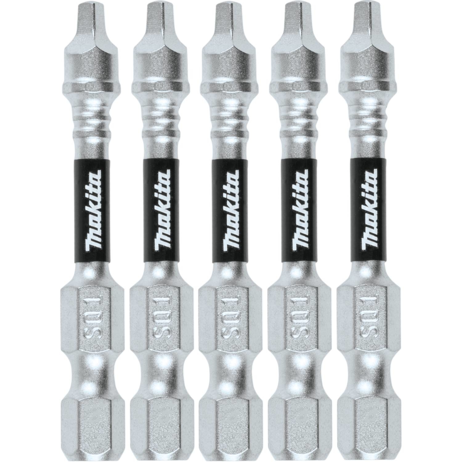 Makita Impact XPS Square #1 X 2 in. L Power Bit Steel 5 pk - Mycitystee