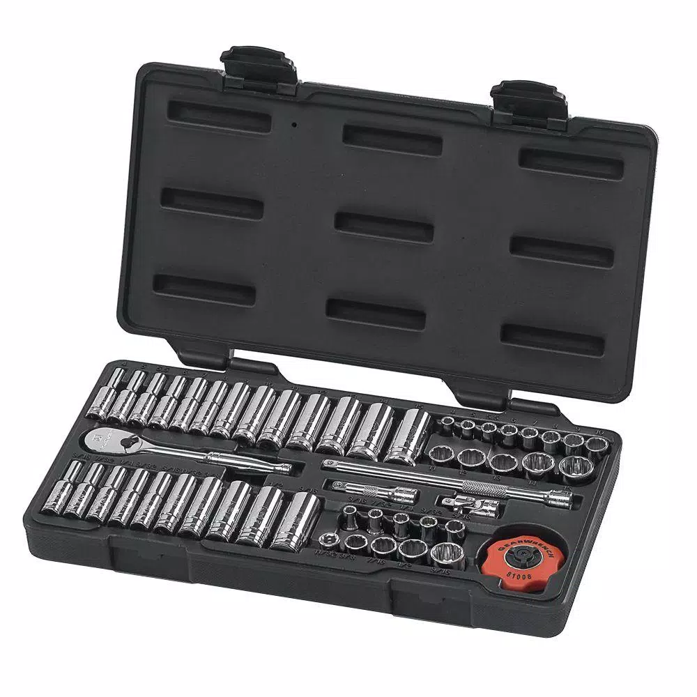 GEARWRENCH 1/4 in. Drive 12-Point Ratchet and Socket Set (51-Piece) and#8211; XDC Depot - Mycitystee