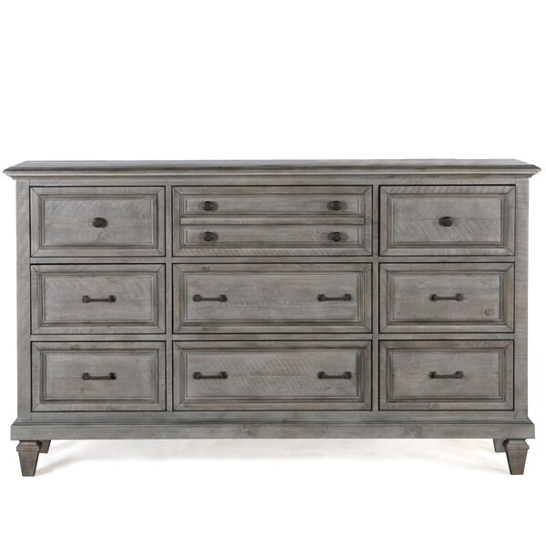 Lancaster Traditional Dovetail Grey Drawer Dresser - - 17177164 - Mycitystee