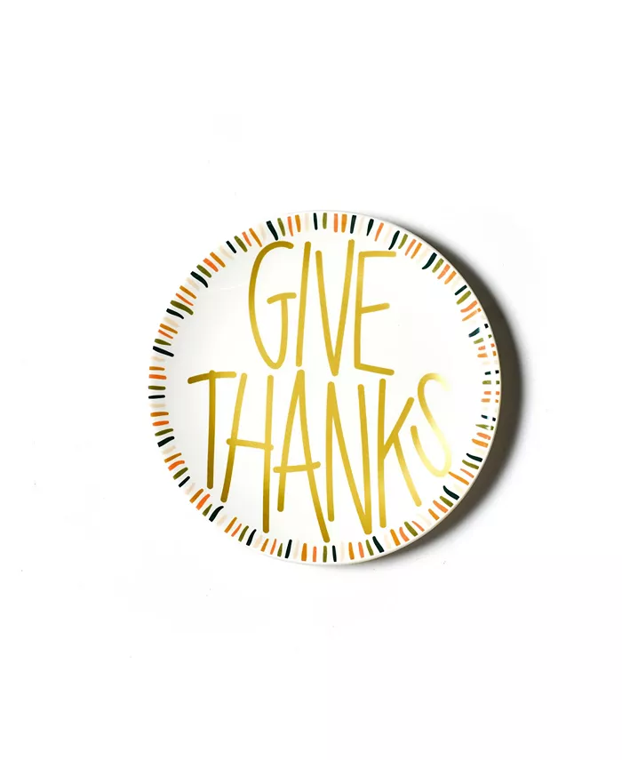 Coton Colors Dusk Give Thanks Salad Plate - Mycitystee