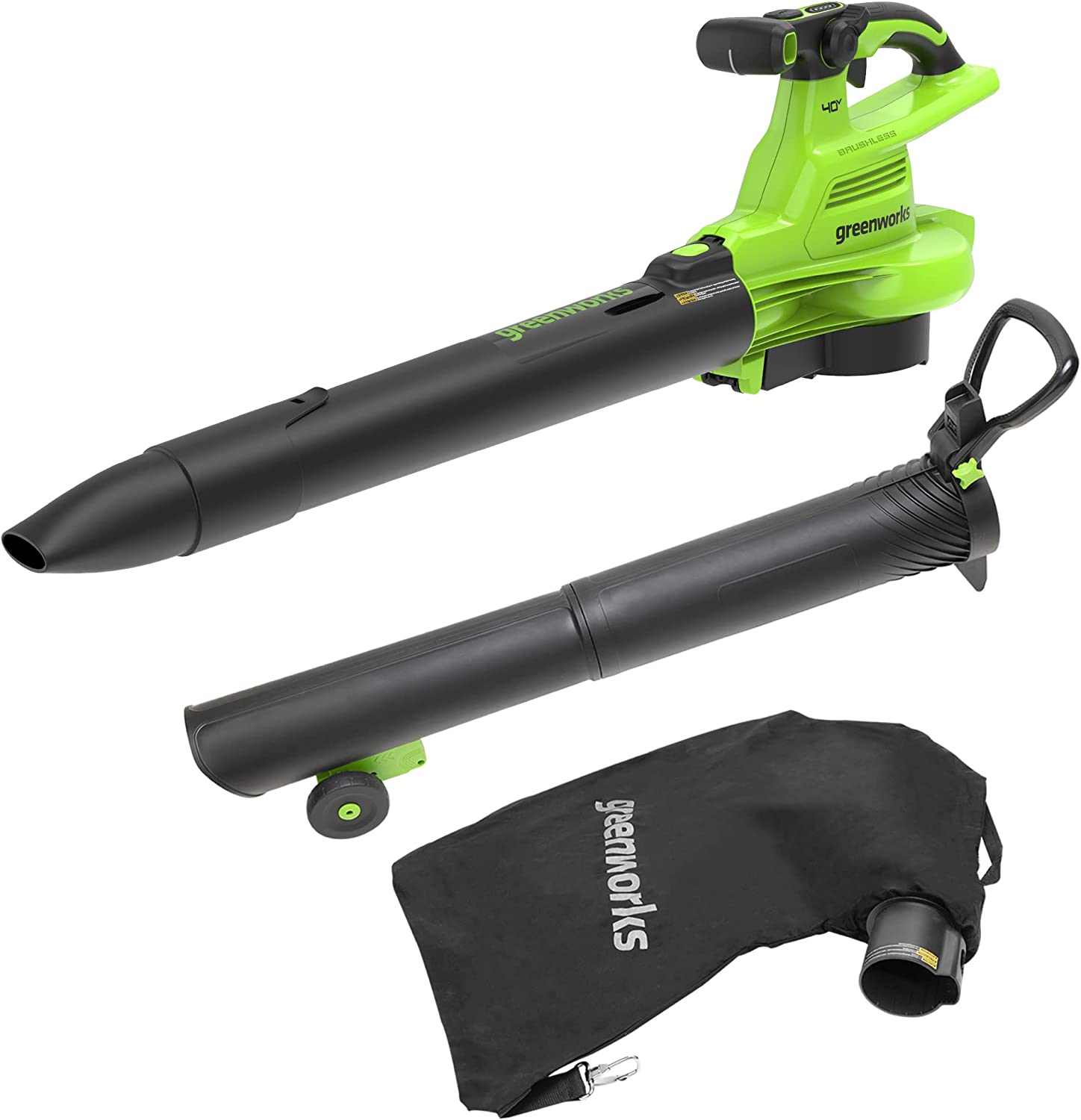 40V 505 CFM Cordless Battery Leaf Blower/Vacumn (Tool Only)| Greenworks Tools - Mycitystee