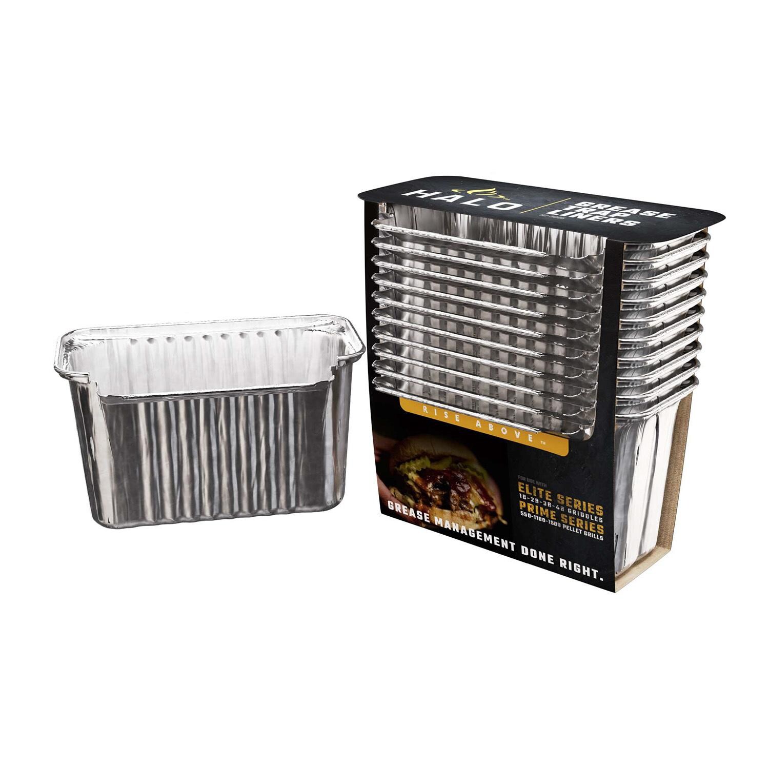 HALO Grease Container Foil Liners， 20 pack - Mycitystee