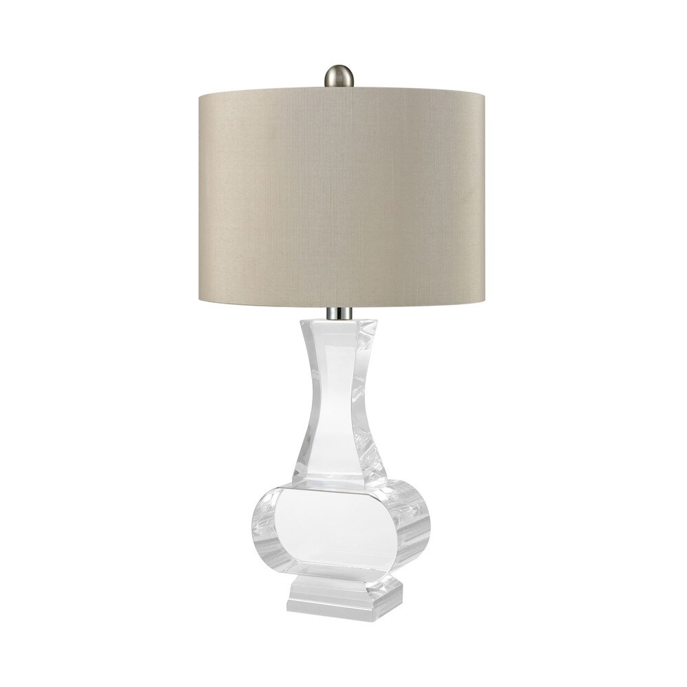 Dimond Lighting Chalette Clear Crystal Table Lamp - Mycitystee