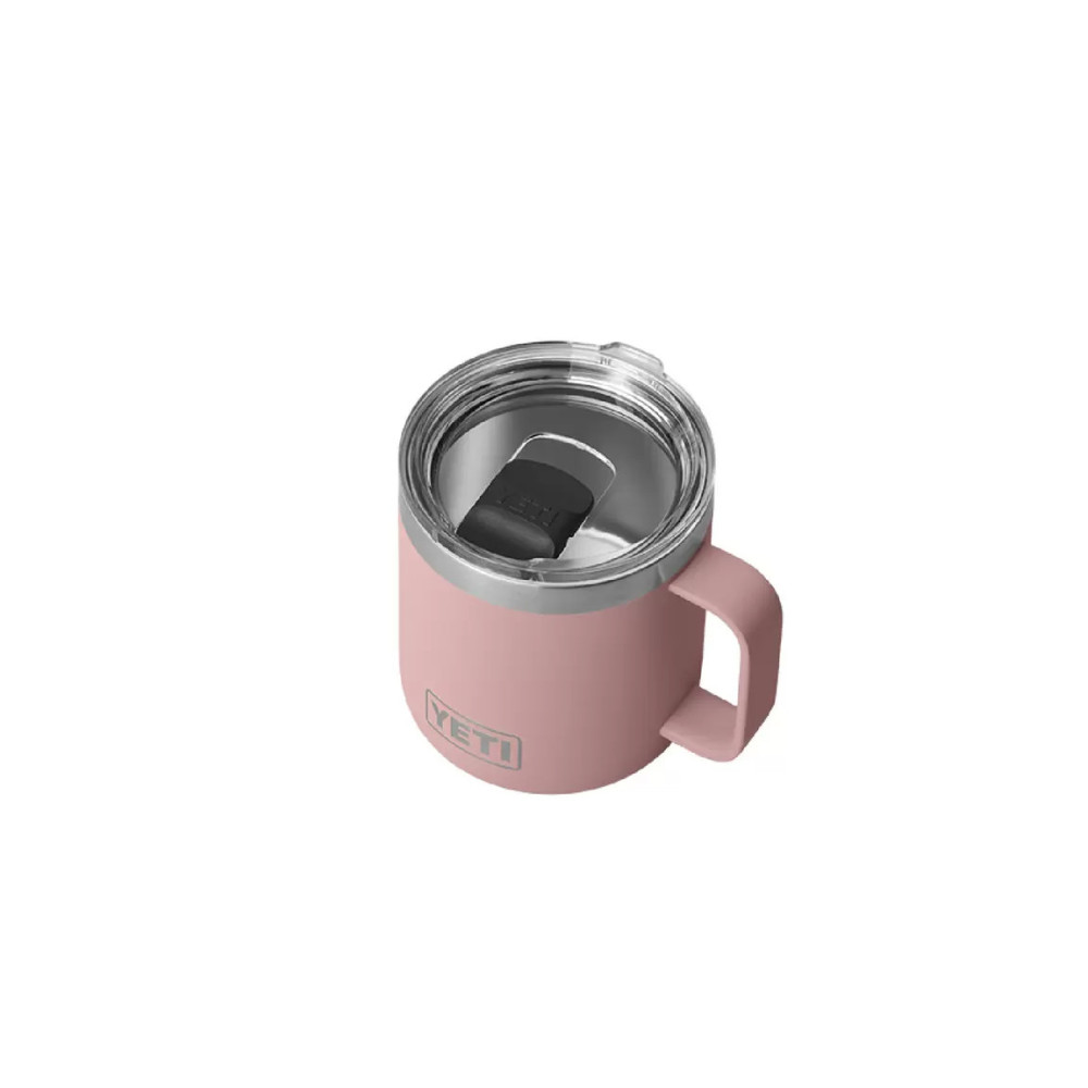 Yeti Sandstone Pink Rambler 14oz Mug with Magslider Lid - Mycitystee