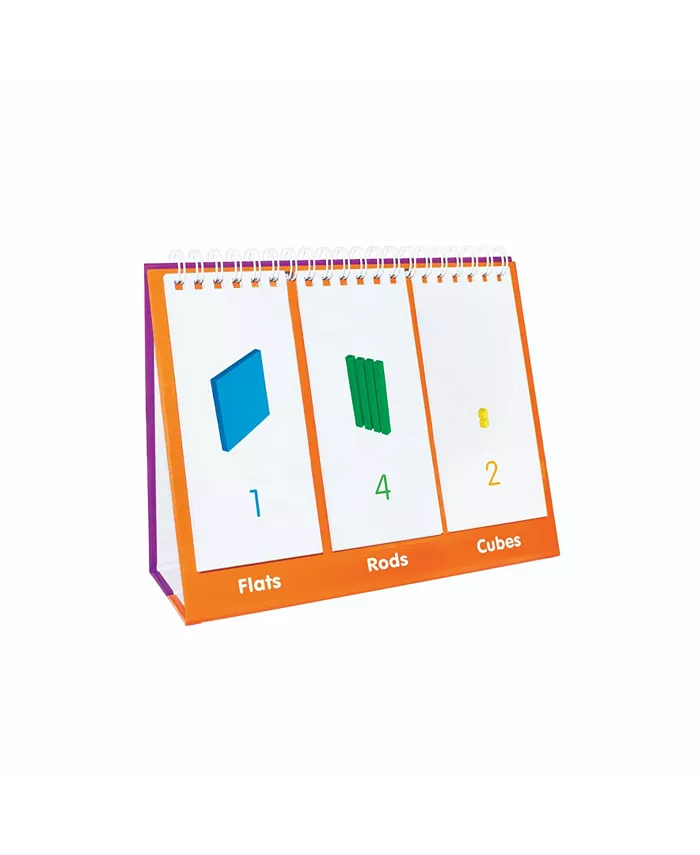 Redbox Junior Learning Base Ten Educational Flip Card Set - Mycitystee