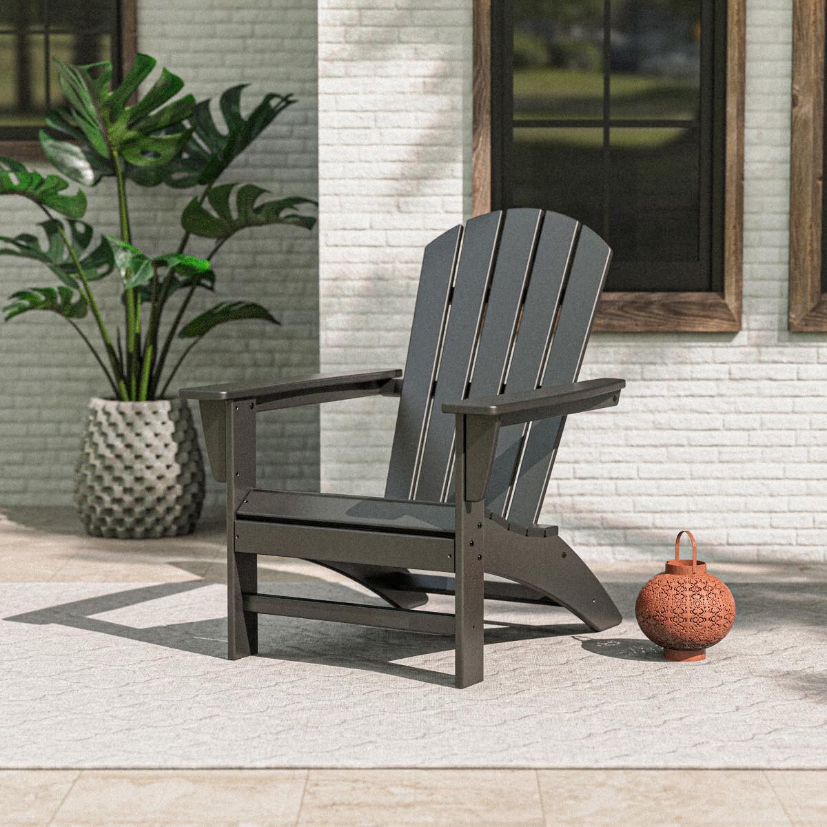 POLYWOOD Nautical Adirondack Chair - Mycitystee