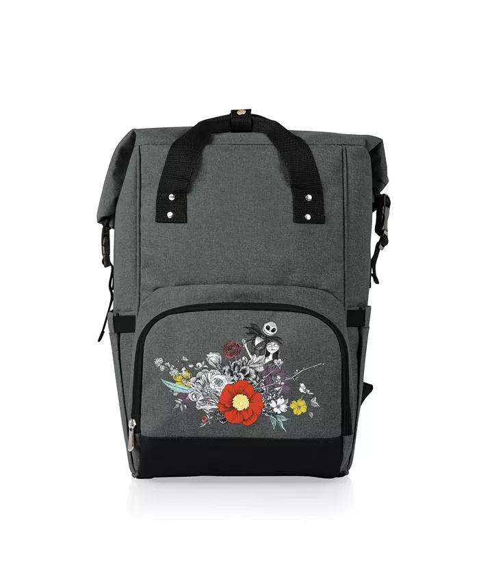 Oniva Nightmare Before Christmas Jack and Sally - On The Go Rolltop Cooler Backpack - Mycitystee
