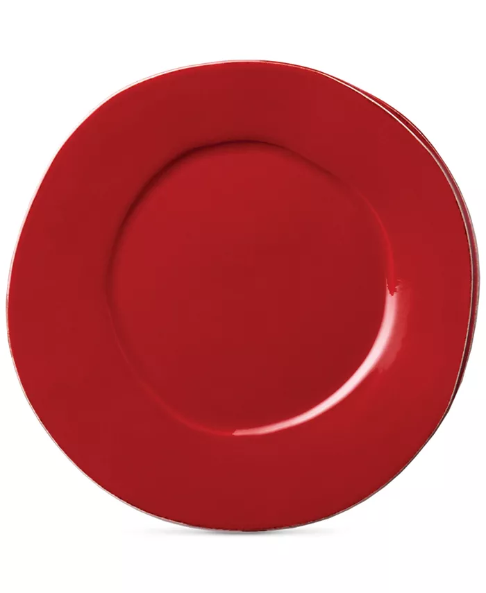 VIETRI Lastra Red Collection Dinner Plate - Mycitystee