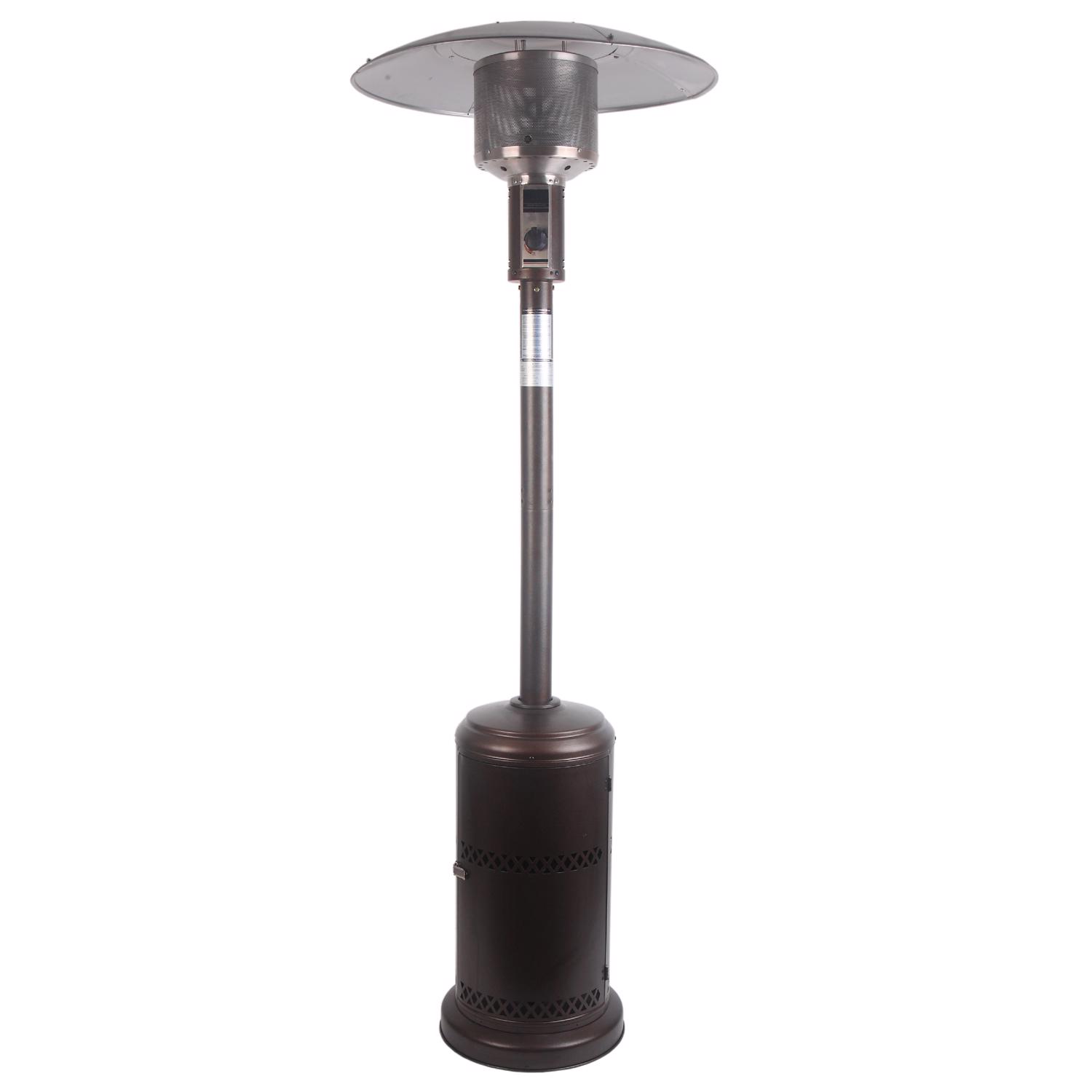 Living Accents 48000 BTU Propane Steel Freestanding Patio Heater 250 sq ft - Mycitystee