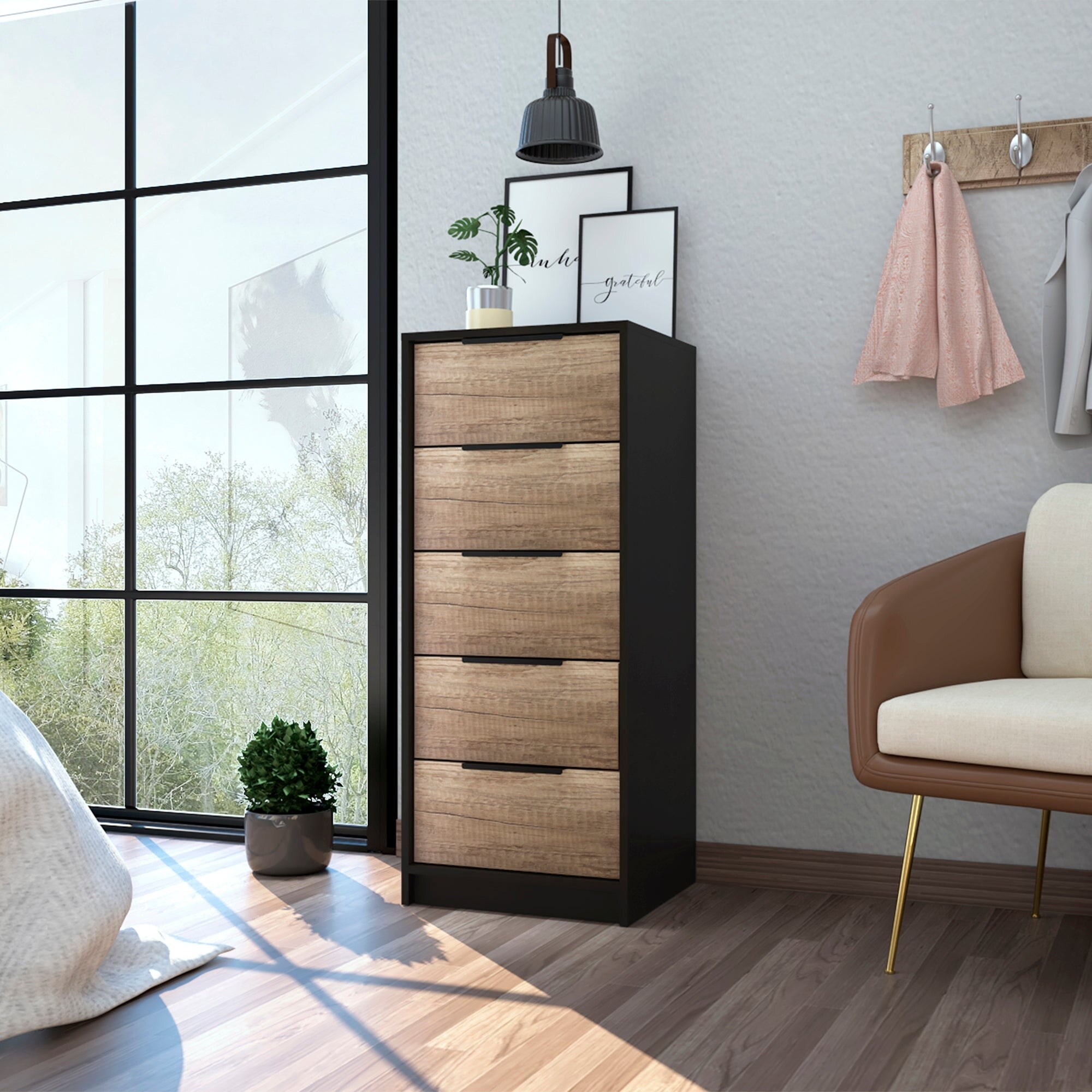 Boahaus Ellen Dresser (Black - Brown) - - 36267078 - Mycitystee
