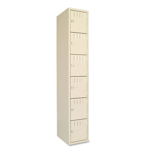 Tennsco Box Compartments， Single Stack， 12w x 18d x 72h， Sand (BS6121812ASD) - Mycitystee