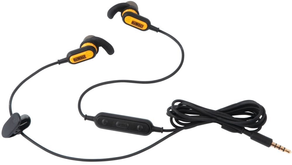 DEWALT Jobsite Earphones 190 9032 DW2 from DEWALT - Mycitystee