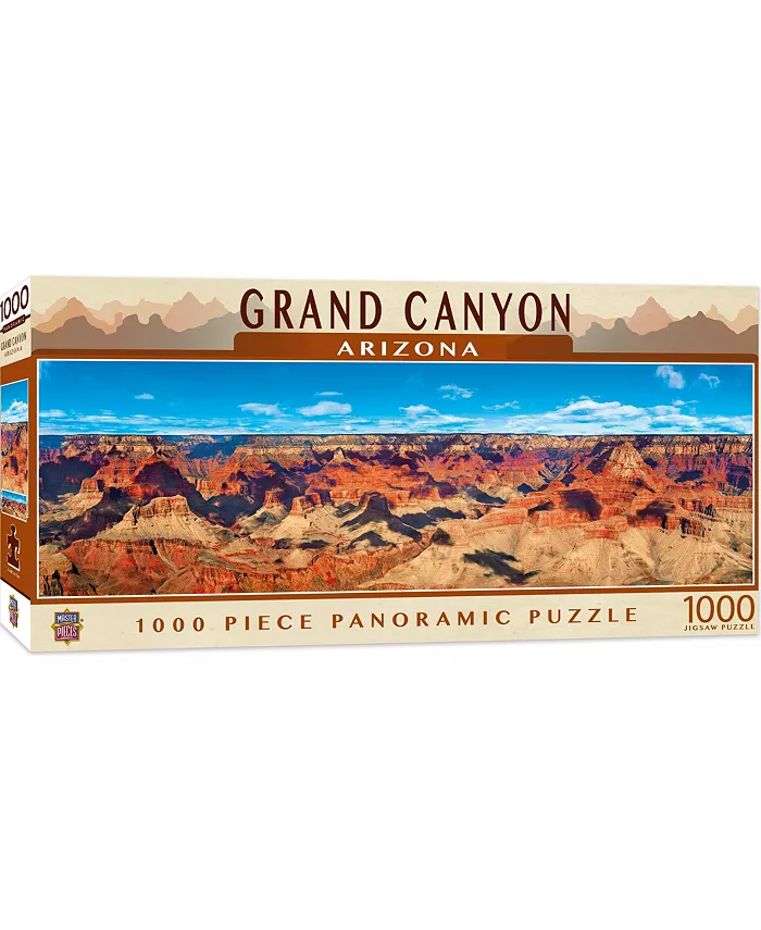 MasterPieces Puzzles American Vista Panoramic - Grand Canyon 1000 Piece Puzzle - Mycitystee