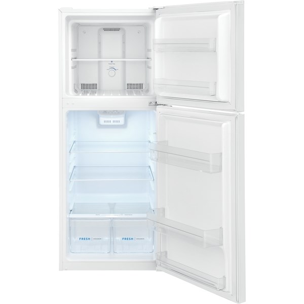 11.6 cu ft Top Freezer White Refrigerator - Mycitystee