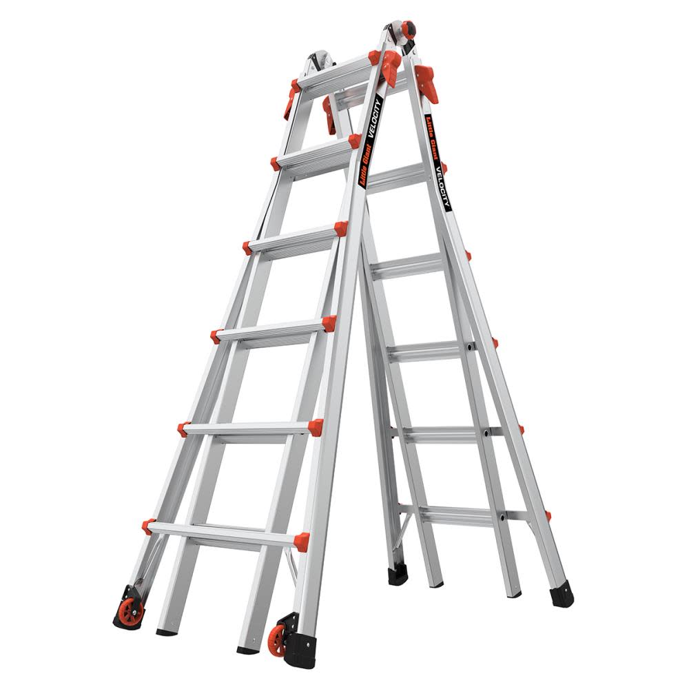 Velocity Model 26 300 lb Rated Type-1A Multi-Use Ladder - Mycitystee