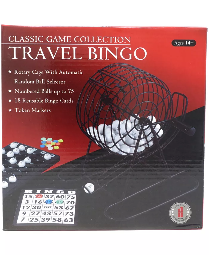 John N. Hansen Co. Classic Game Collection - Travel Bingo Set - Mycitystee