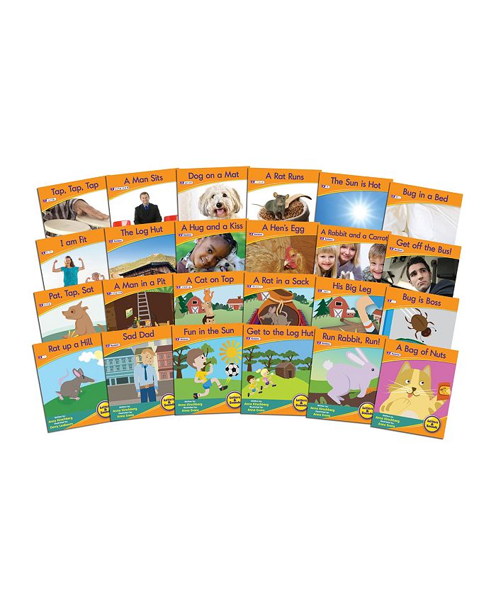 Junior Learning Letter Sound Readers Fiction Learning Set - Mycitystee