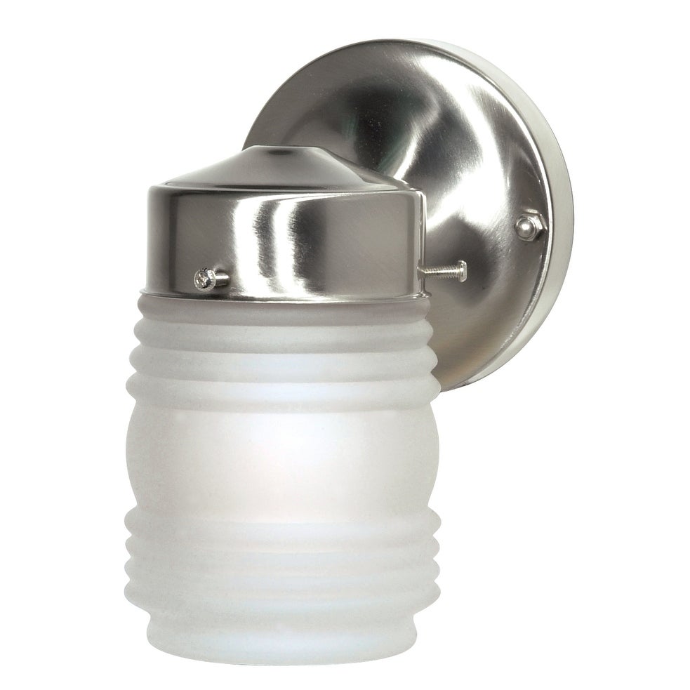 1-Light Outdoor Mason Jar Shopping - The Best Deals on Outdoor Wall Lanterns | 33548810 - Mycitystee