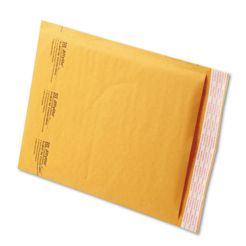 Sealed Air Jiffylite Self-Seal Bubble Mailer， #2， Barrier Bubble Air Cell Cushion， Self-Adhesive Closure， 8.5 x 12， Brown Kraft， 100/CT (39093) - Mycitystee