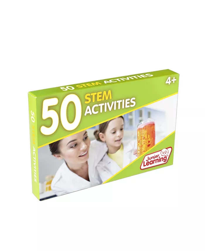 Redbox Junior Learning 50 STEM Educational Activity Cards for Science - Mycitystee