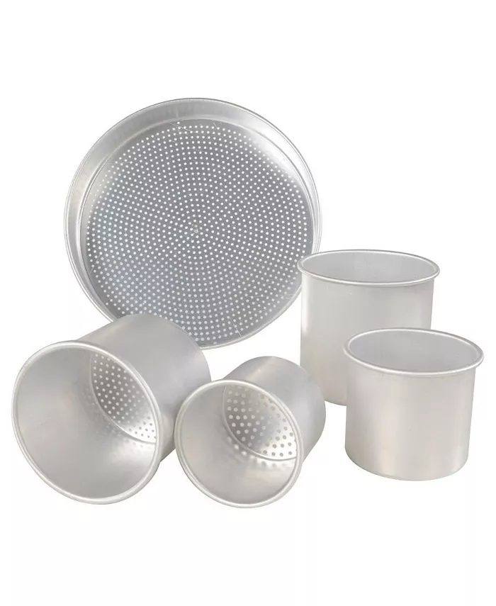 Kaplan Early Learning Aluminum Sand Sifter Set - Set of 5 - Mycitystee